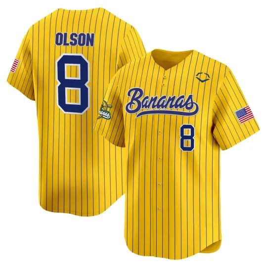Discover Olson Bananas Jersey Baseball Bananas Ball Yellow Jersey Gifts For Lovers