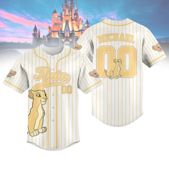 Discover Custom Nala Baseball Jersey, Disney The Lion King Baseball Shirt