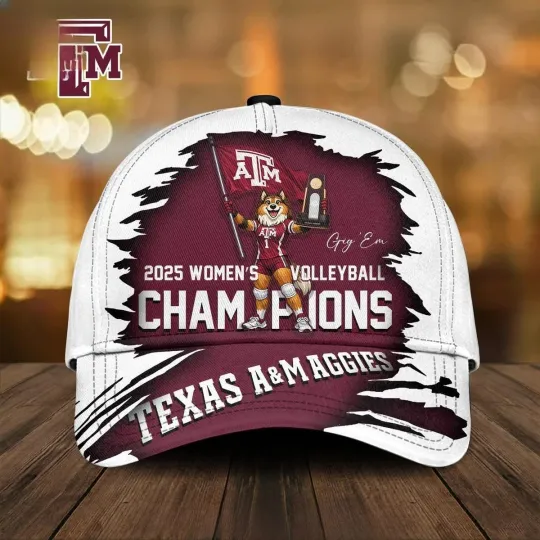 Discover Aggies NCAA Volleyball National Champions Cap