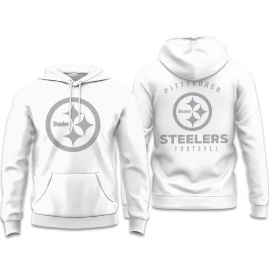 Discover Steeler White Out 2026 Hoodie