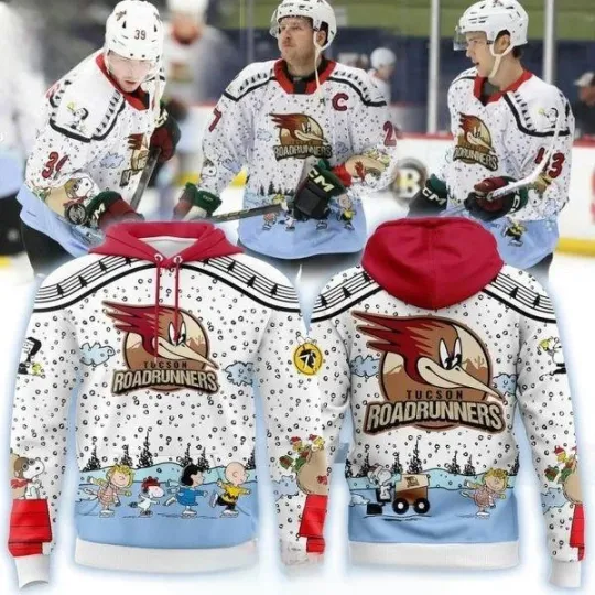 Discover Tucson Roadrunners 2026 Peanuts Night Hoodie