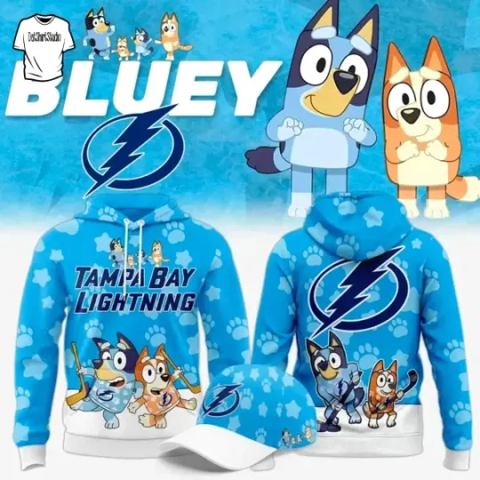 Bay Lightning x BlueyDad Night Limited Edition Hoodie