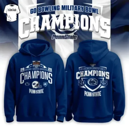 Penn State  Lionss Pinstripe Bowl Champions Limited Edition Hoodie