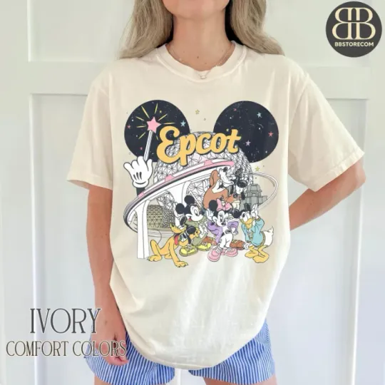 Discover Disney Epcot 2026, Disney Family Matching Shirt