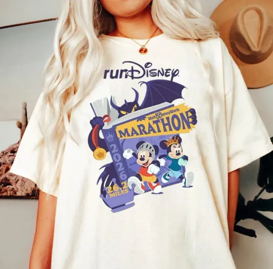 Discover Disney T-Shirt Mickey Friends Rundisney  2026