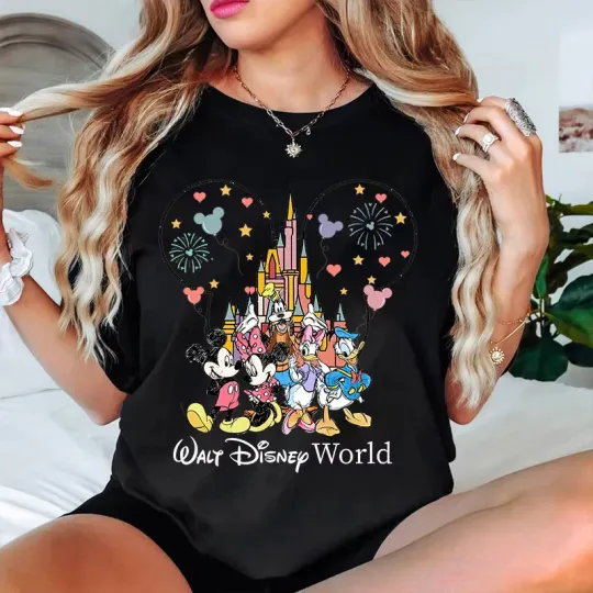 Discover Disney Fun Mickey And Friends  Summer T-shirt Men Women Unisex 41