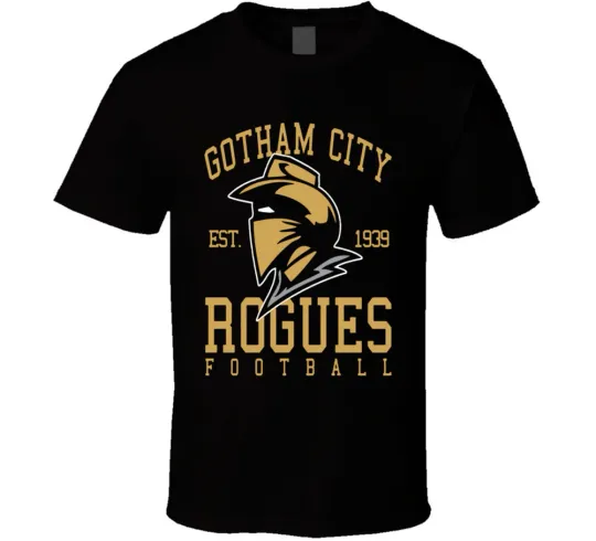 Gotham City Rogues Football T Shirt