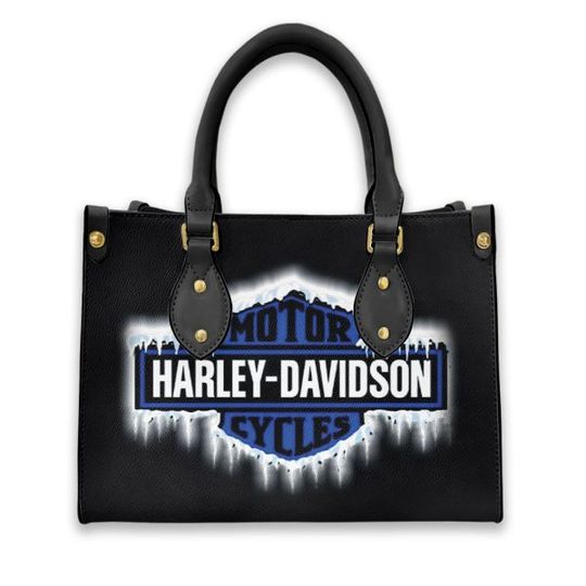 Discover Harley Racing Davidson Leather Handbag, Women's Leather Bag Gift