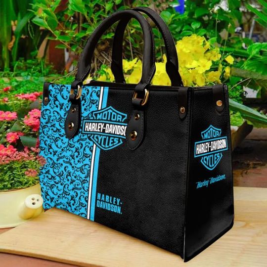Discover Harley Racing Davidson Leather Handbag, Women's Leather Bag Gift