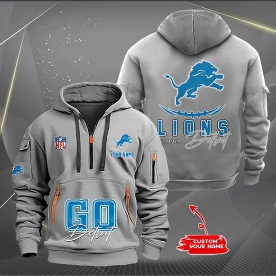 Detroit Lions Tactical Hoodies