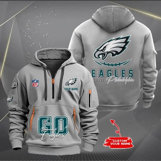 Discover Philadelphia Eagles Tactical Hoodies