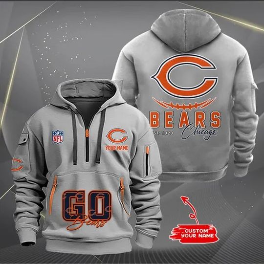 Chicago Bears Tactical Hoodies