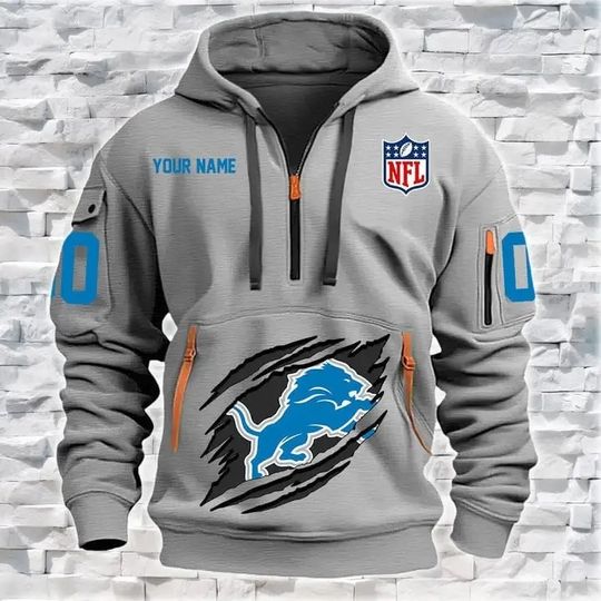 Detroit Lions Tactical Hoodies