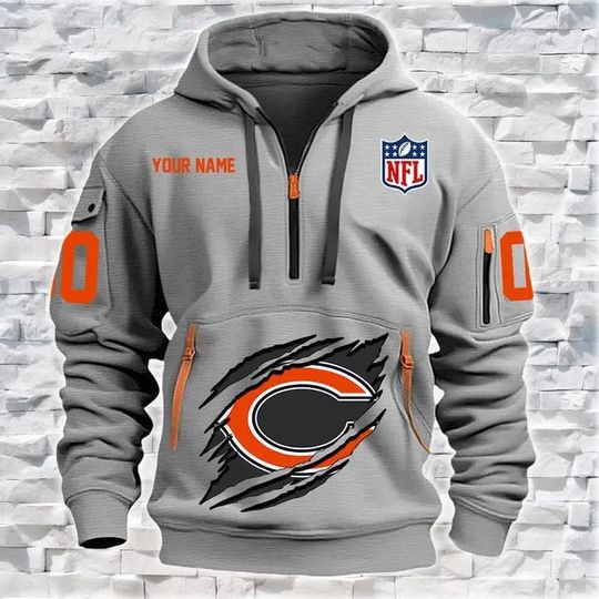Chicago Bears Tactical Hoodies
