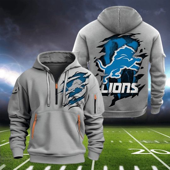Detroit Lions Tactical Hoodies
