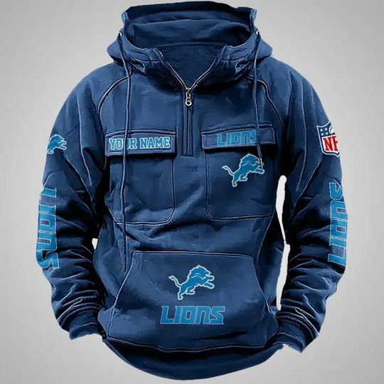Detroit Lions Cargo Hoodies