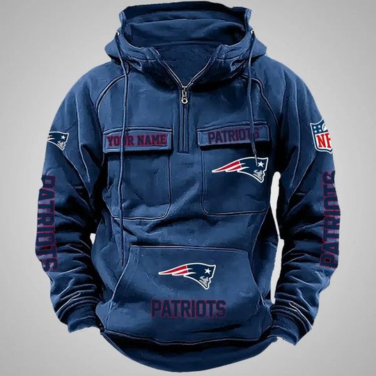 New England Patriots Cargo Hoodies