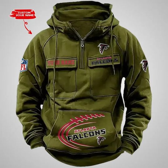 Atlanta Falcons Cargo Hoodies