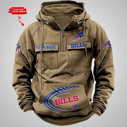 Buffalo Bills Cargo Hoodies