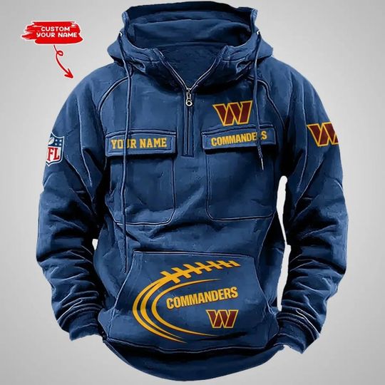 Washington Commanders Cargo Hoodies