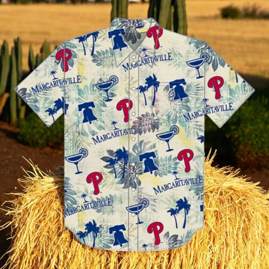 Phillies Margaritaville Night Hawaiian Shirt