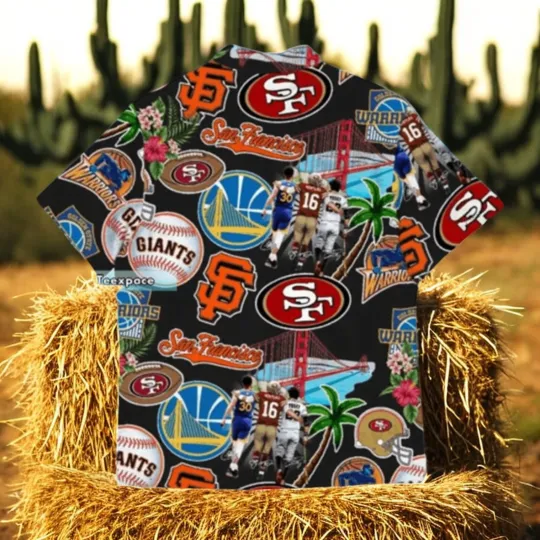 San Francisco City Of Champions Hawaiian Shirt 49ers Hawaiian Shirt