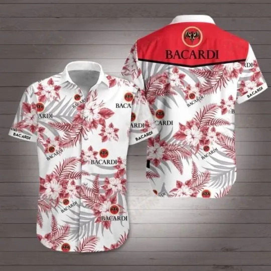 Discover Bacardi Hawaiian Shirt For Men