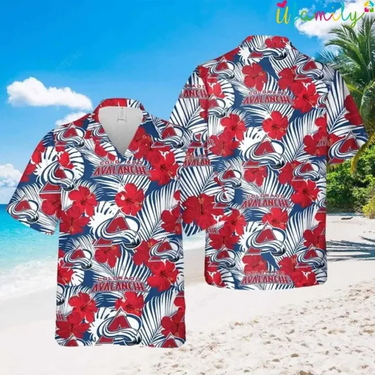 Discover Colorado Avalanche Hawaiian Shirt