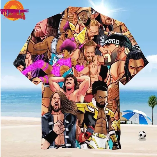 Discover World Wrestling Entertainment Hawaiian Shirt