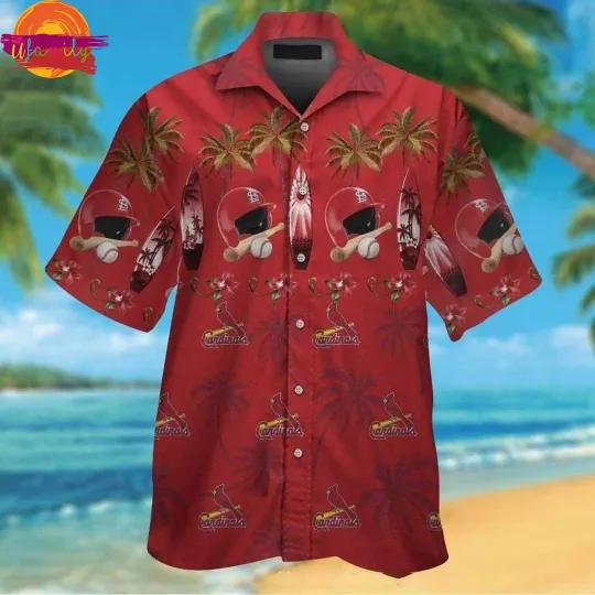 Discover Beach Day St Louis Cardinals Surfer Hawaiian Shirt Style