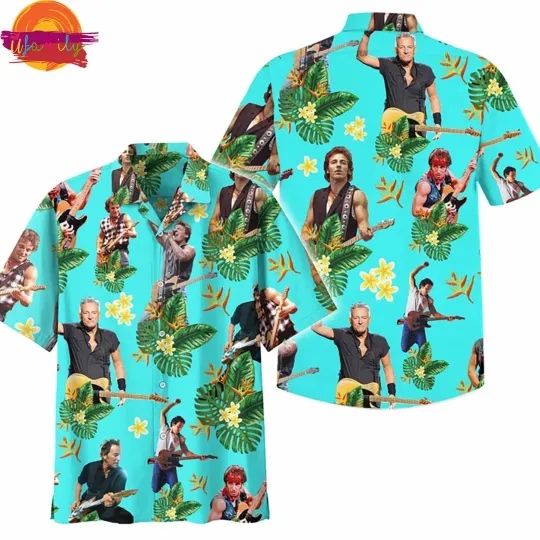 Bruce Springsteen Hawaiian Shirt