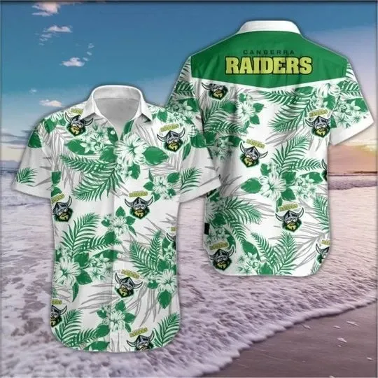 Discover Canberra Raiders Hawaiian Shirt For Men