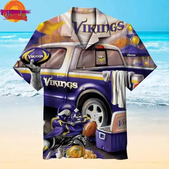 Minnesota Vikings Hawaiian Shirt For Fans