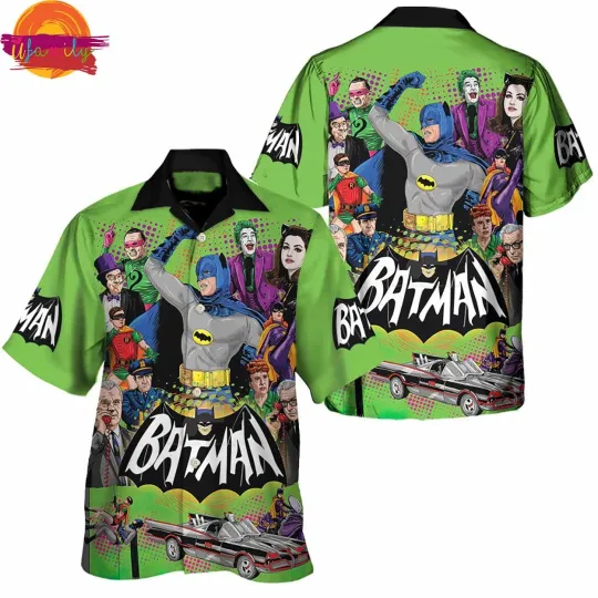 Discover Batman Heros Villains Hawaiian Shirt