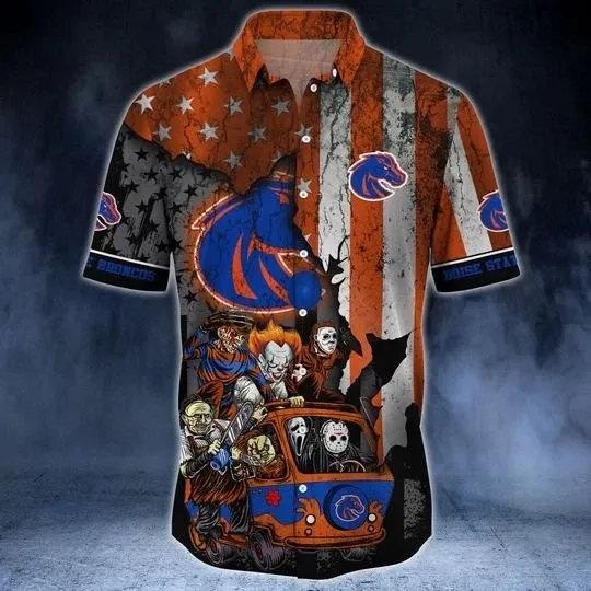 Discover Boise State Broncos Summer Hawaiian Shirt For Men
