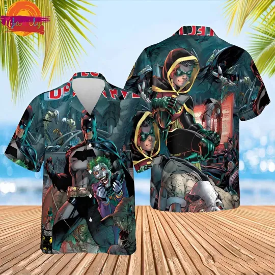 Batman Hawaiian Shirt, Summer Gift For Fans