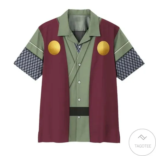 Discover Anime Narutoo Shippuden Sannin Jiraiya Hawaiian Shirt For Men