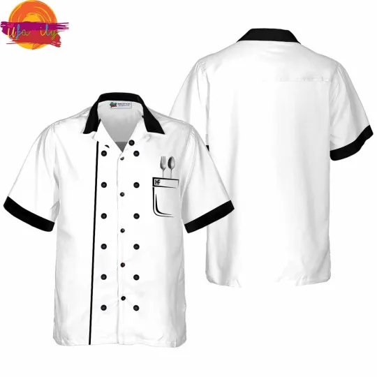 Discover Chef Jacket Hawaiian Shirt