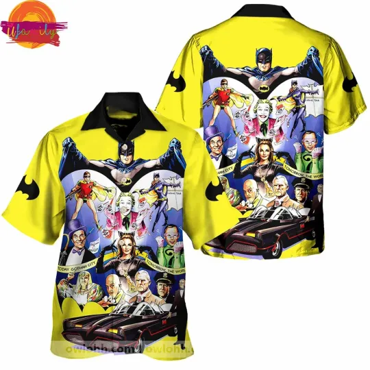 Discover Batman Characters Hawaiian Shirt