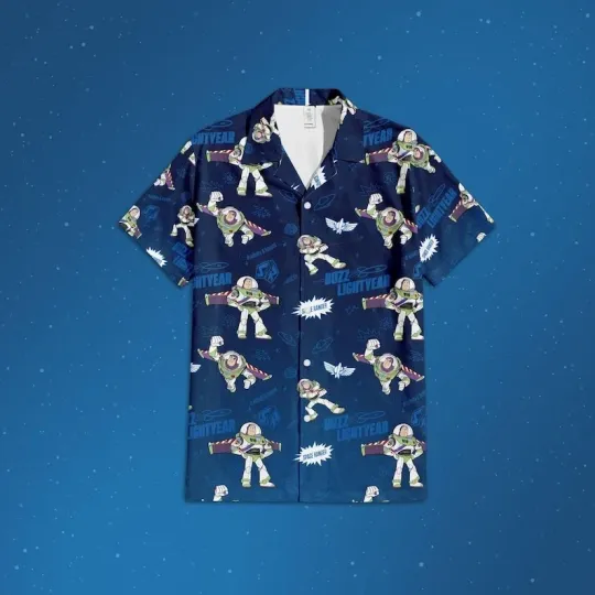 Discover Disney Toy Story Buzz Lightyear To Infinity And Beyond Hawaiian Shirt