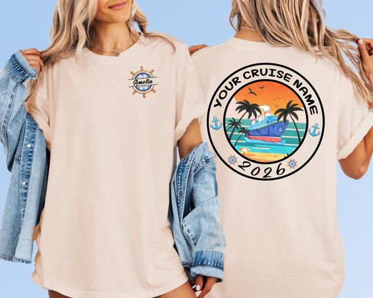 Discover Custom Cruise 2026 Shirts, Family Cruise Shirt, Cruise Squad T-shirt, Group Cruise Tees