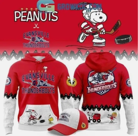 Discover Thunderbolts Peanuts Night 2026 Hoodie 3D