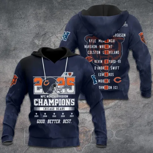 Discover Bears 3D Apparel Hoodie