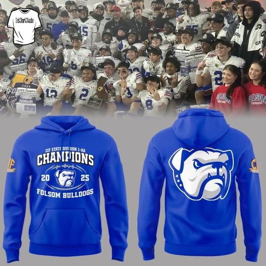 Discover Bulldogss CIF STATE DIVISION Edition Hoodie