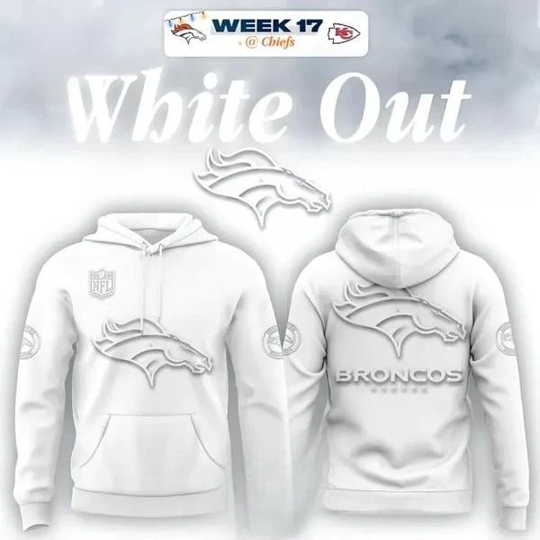 Broncoss White Out 2025 Edition Hoodie