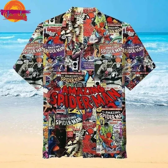 Discover Amazing Spider Man Hawaiian Shirt