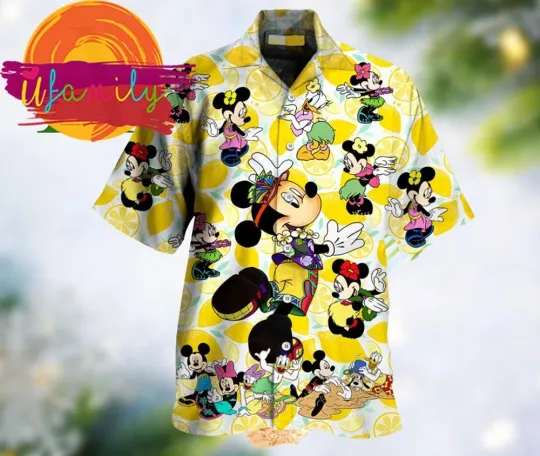 Discover Mickey funny character Funny Christmas Gift Merry Xmas Hawaiian Shirts For Men