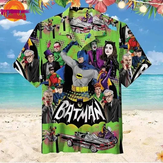 Discover Batman 1966 Hawaiian Shirt Summer Beach