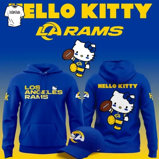 Ramsss x Hello Kitty Edition Blue Hoodie