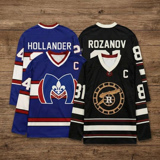 Discover ROZANOV & HOLLANDER Hockey Jersey, Connor Storrie Shirt, Heated Rivalry Hookey Jersey, Ilya Rozanov Shane Hollander, Gift for Fans